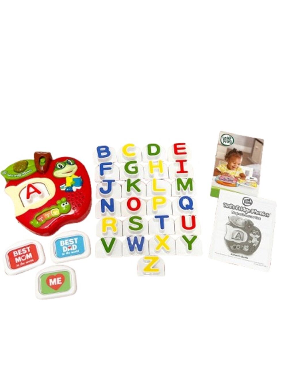 LEAPFROG Tad's Fridge Phonics Magnetic Letter Set Complete with Bag & Manual